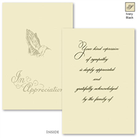 Engraved Acknowledgement Card #181-57